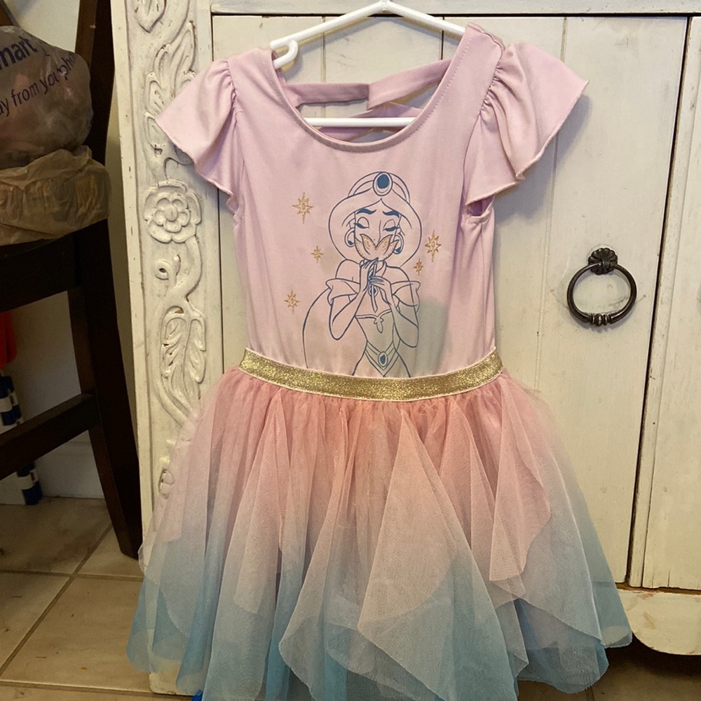 Girls princess Jasmine tutu dress